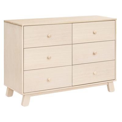 Hudson Modern 6-Drawer Assembled Double Dresser