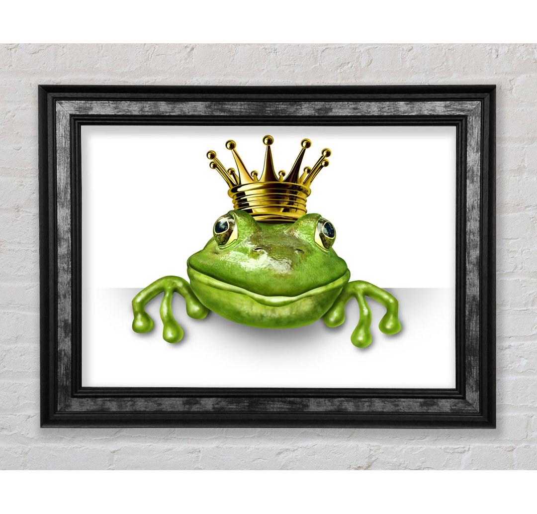 Leinwandbild The King Frog