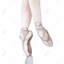 Pieds de ballerine - Impression mat romantique encadrée pour la décoration intérieure-2123716311
