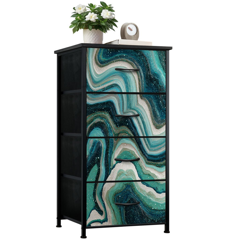 Commode de rangement verticale 4 tiroirs