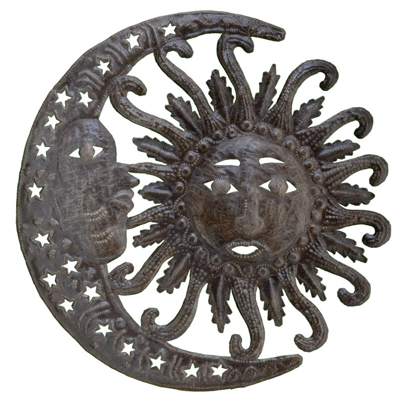 Feuille, soleil et lune