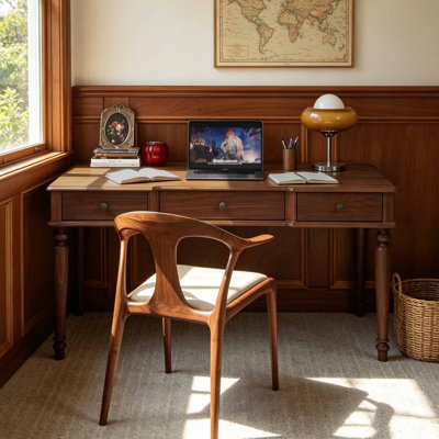 European style bedroom minimalist desk