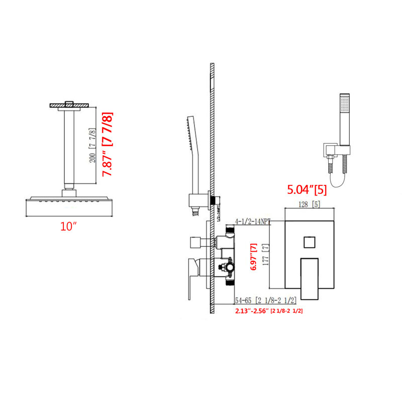 All-In-One Kit with Rough in-Valve