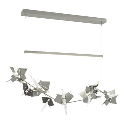 Belladonna Kitchen Island LED Pendant with Crystal Accents