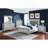 Metallic Upholstered Tufted Panel Bed-1831466328