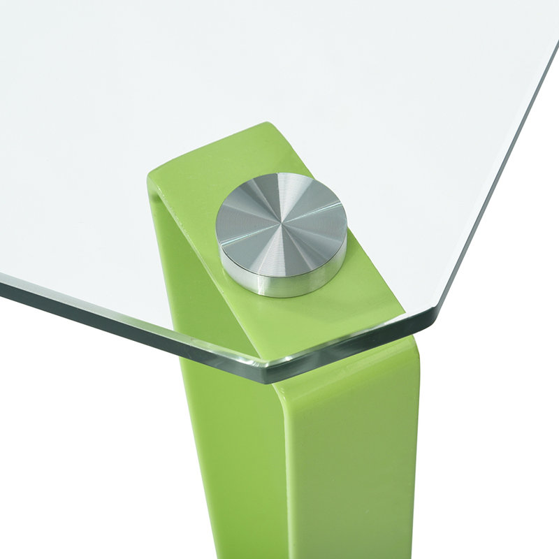 Four Leg Coffee Table, Green