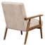 Fauteuil classique de 25,75 po de large couleur chameau. Accoudoirs en bois massif pour la longévité. Facile à assembler et à nettoyer. Cadre avec finition. Coussins en mousse pour un confort maximal. Revêtement élégant en microfibre. Polyvalent-649399245