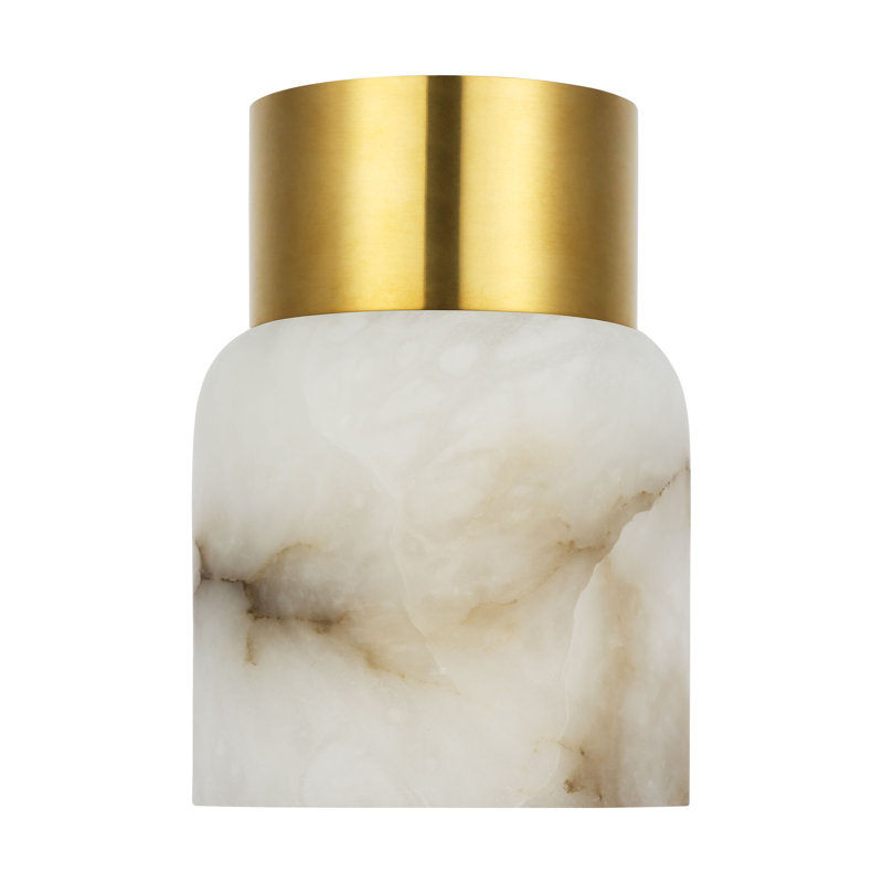 Caspe Alabaster 7 Rechargeable Table Lamp