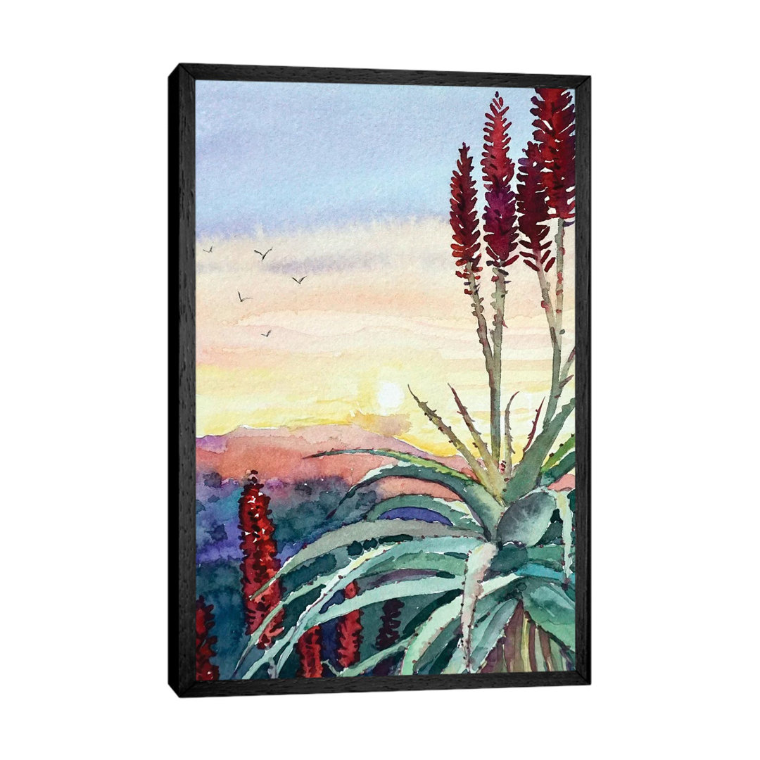 Topanga Sunset #4 by Luisa Millicent - Painting on Canvas