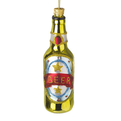 13cm Glass Hanging Figurine Ornament