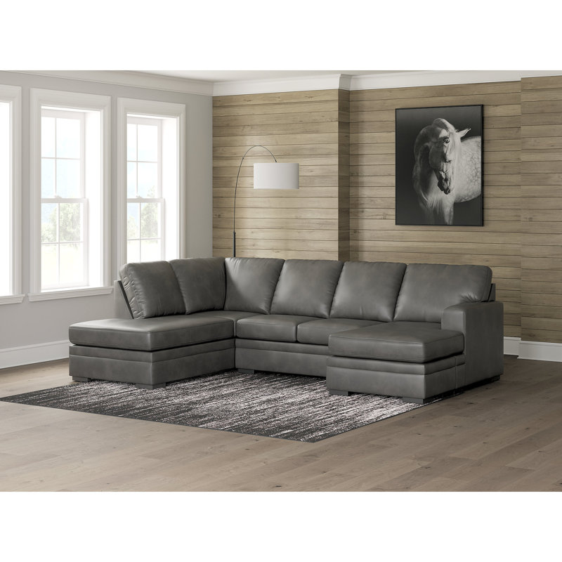 Canapé modulaire 2 pièces avec méridienne Canto, Orienté vers la gauche