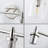 Eastwood 3 Lights Dimmable Bathroom Vanity Light Modern Wall Sconce Clear Shade-123041414-123041416-124811271