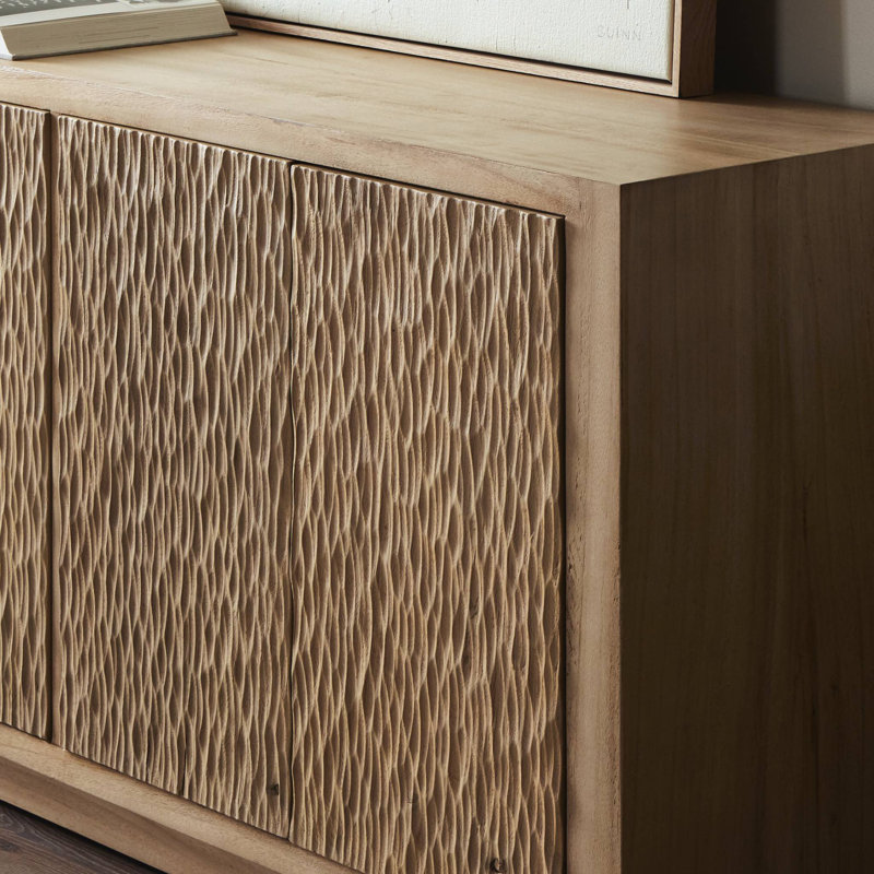 Bahari 98'' W Solid Wood Sideboard