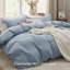 Ensemble de literie pour lit très grand prélavé en coton très doux (ensemble de 3)-101518345-106256322
