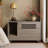 Gray Cat Litter Box Enclosure