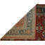 Oriental Hand-Knotted Wool Area Rug in Terracotta/Charcoal/Beige-50887142