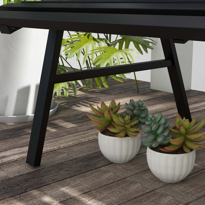 Banc de patio extérieur
