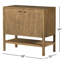 Deirdre Solid Wood Storage Cabinet