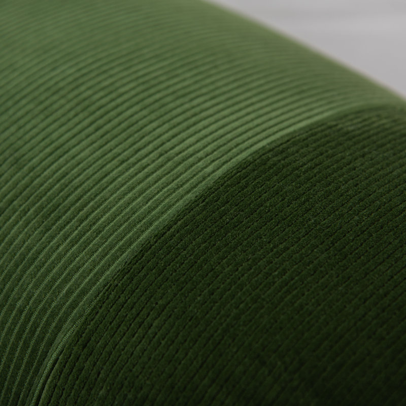  Cotton Velvet Throw Pillow, Green