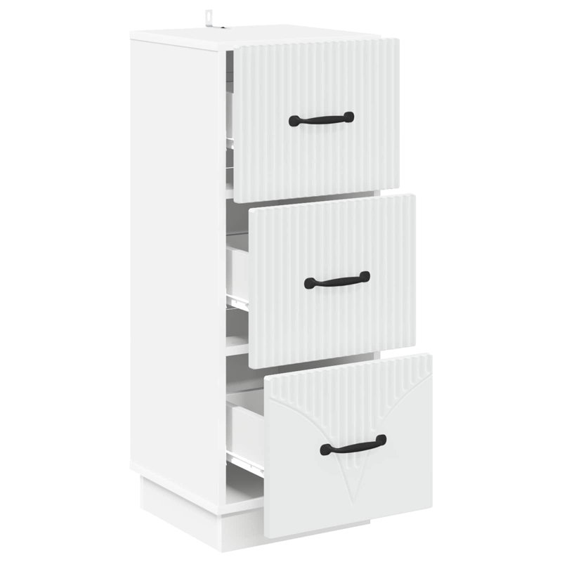 Engineered Wood Rectangle Accent Chest, 87cm H x 33cm W x 34.5cm D