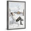 Enjoying The Winter - Single Picture Frame Painting-563615133