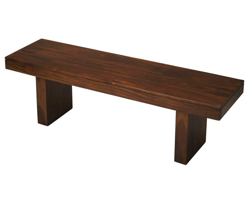 Hewett Solid Wood 57"W Bench