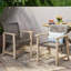  Chaise en bois et osier (ensemble de 2)-1912389729