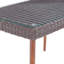 Rectangular Glass Outdoor Coffee Table - 88.9 cm W 60.9 cm D-116392483
