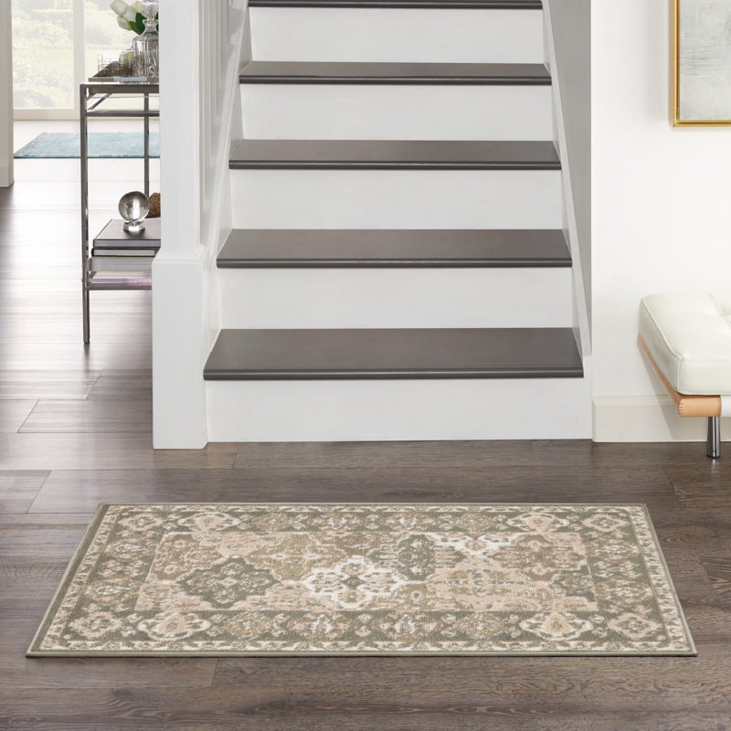 Hughlene Oriental Indoor Rug, Rectangle 2' x 4'