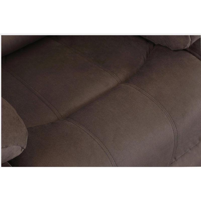 Causeuse en microfibre Global United