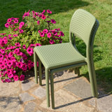 Dululu Stacking Patio Dining Side Chair