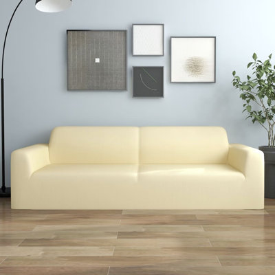 Polyester Box Cushion Sofa Slipcover