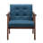 Banassak 28.5" Wide Fabric Tufted Armchair With Solid Wood Frame-1381122135