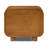 Oslo Wood Nightstand with Brass Handles-798810288