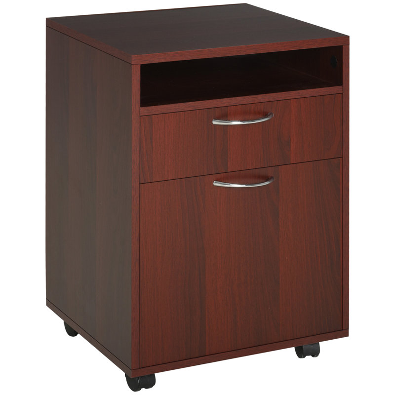 Armoire de rangement pour bureau personnel, Brun