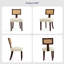 Chaise rembourrée Modern-144296133
