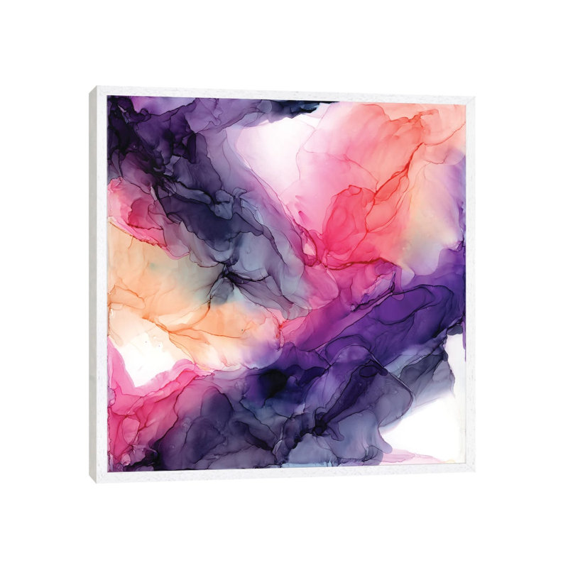 Punchy Goodness by Elizabeth Karlson - Print on Canvas, 45.72 cm H x 45.72 cm W, White Framed
