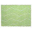 Tapis extérieur lavable antidérapant géométrique vert lime et blanc 2 pi x 3 pi