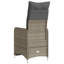 Chaise de jardin inclinable Vidaxl-116120050-116120053