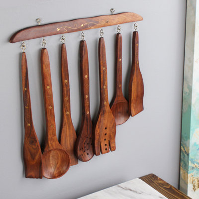 Agustina Handmade Traditional Food & Beverage Wall Decor on Solid Wood