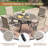 4-Person Aluminum Round Patio Dining Table-107190703-114986184