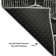 Premium Machine Washable Prisco Black Rug