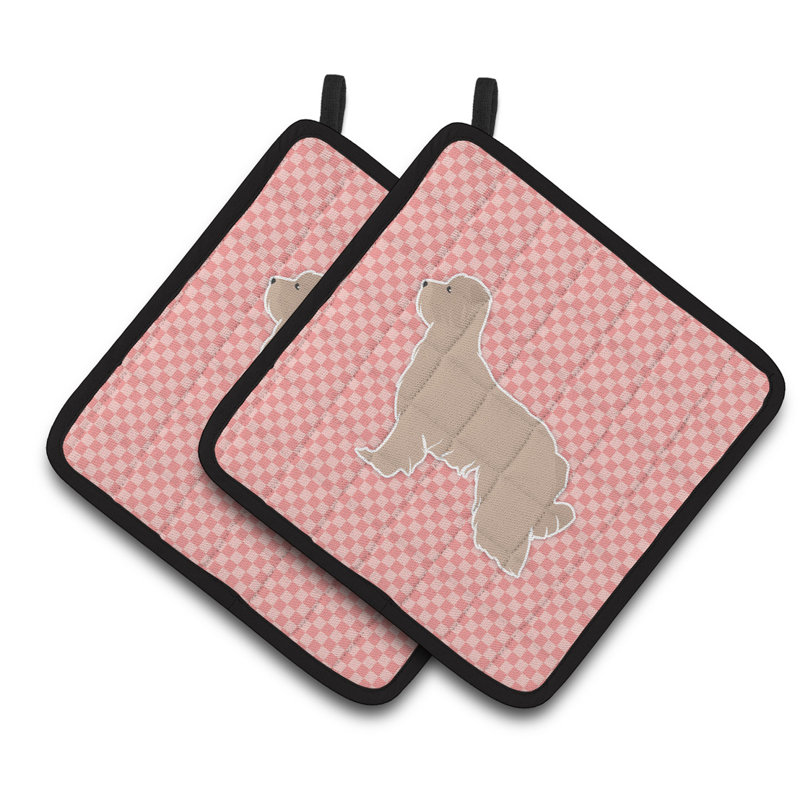 East Urban Home Polyester Potholder, Pink