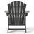 Altura Plastic Adirondack Chair with Ottoman Set-440759055