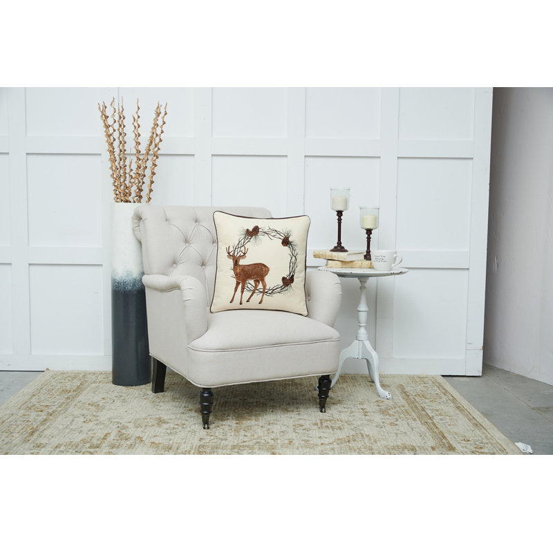 Cotton Throw Pillow