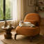 Upholstered Accent Chair-1865321747