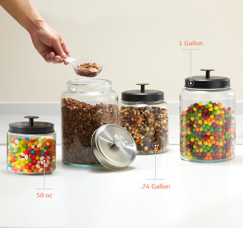 Glass Food Storage Containers with Airtight Lids - Thumbnail 4