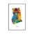 White Floater Framed selected