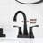 Centerset 2-handle Bathroom Faucet with Drain Assembly-45127785