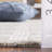 Ebony Hand Tufted Wool Pile Plaid Rug-95854754